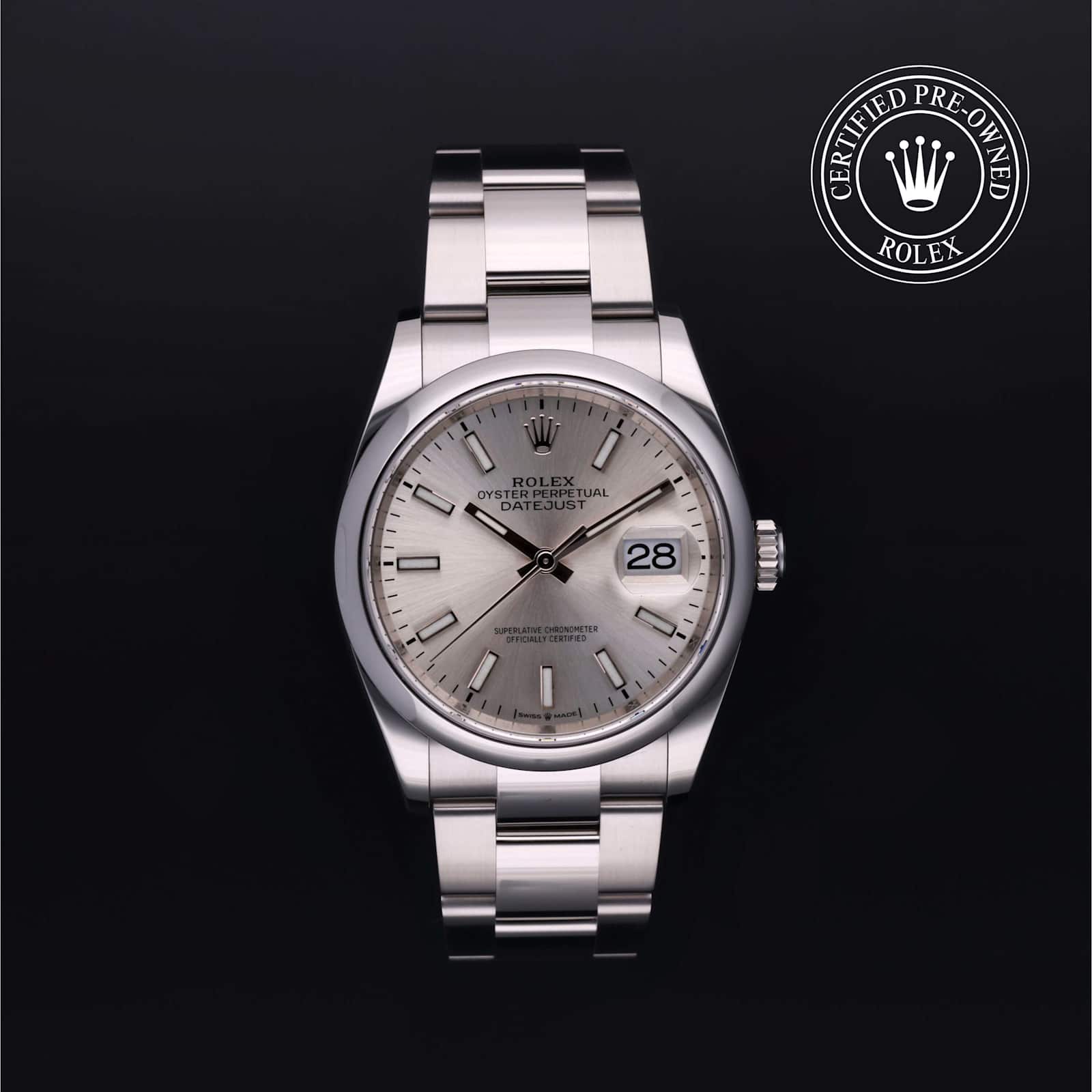 Rolex Certified Pre-Owned Datejust 36 mm in Stainless steel